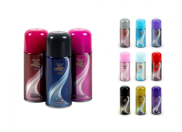 اسپری بدن 150 میل Zeva