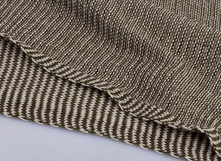 شال بافت زمستانی dichromatic