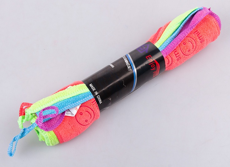 پک چهار عددی دستمال حوله ای SMILE