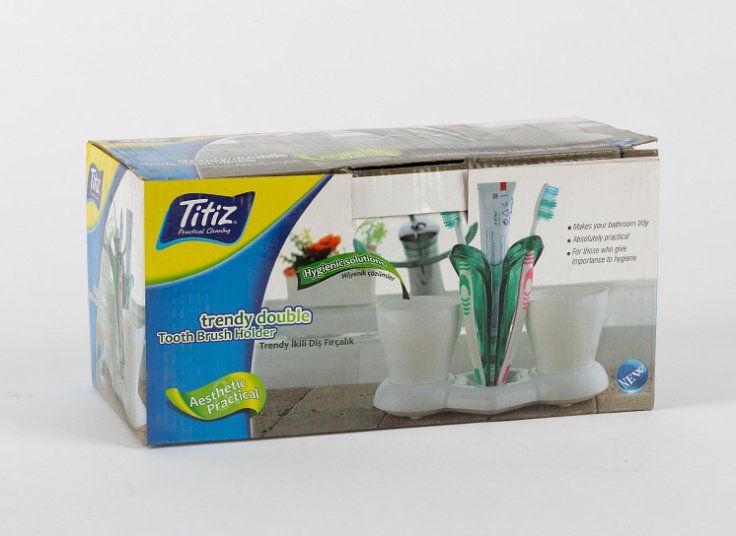 ست جا مسواکی و خمیر دندان Titiz