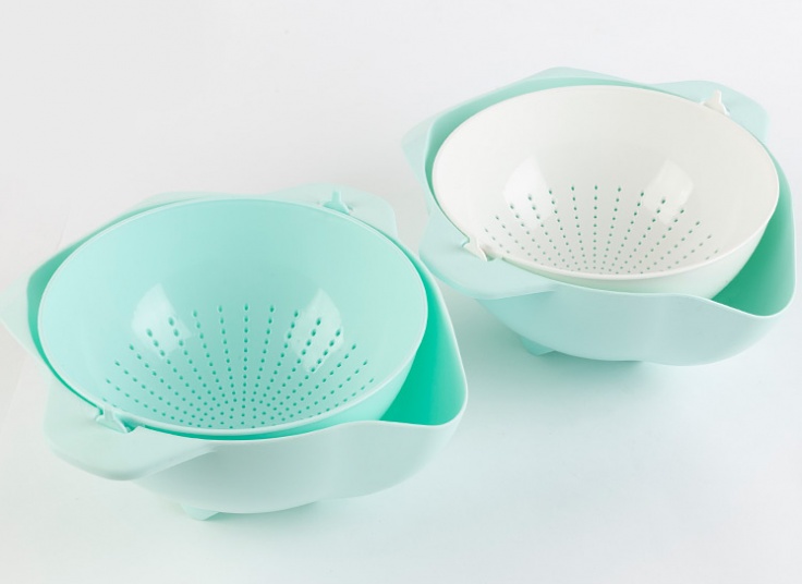 ست کاسه و آبکش استپ دار Dima