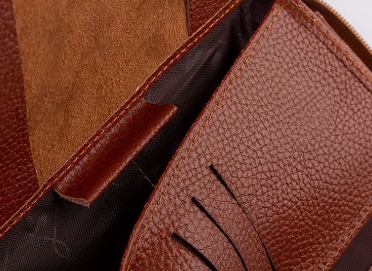 کیف مدارک چرم طبیعی