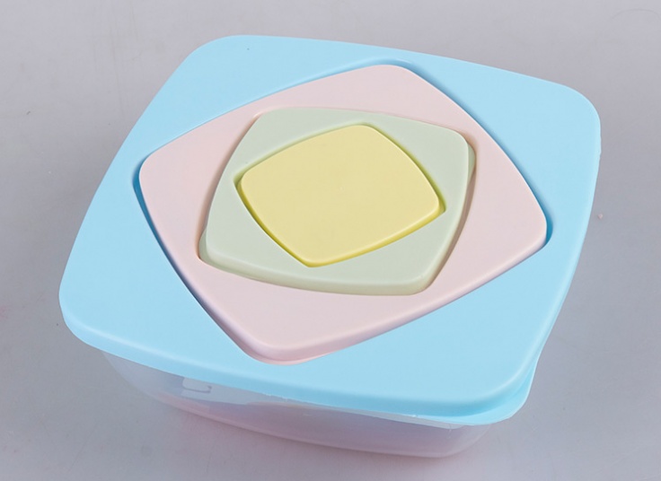 ظرف چهارتکه مربع Tapco