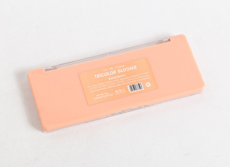 پالت رژگونه 3تایی kiss beauty