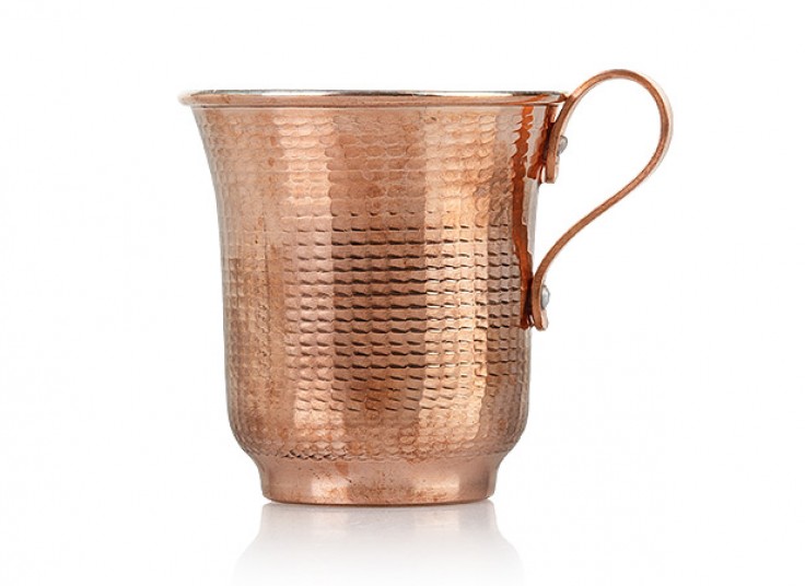 پارچ و لیوان مسی