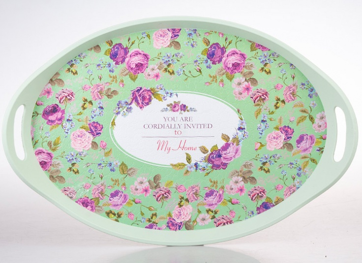 سینی طرحدار Flowery 