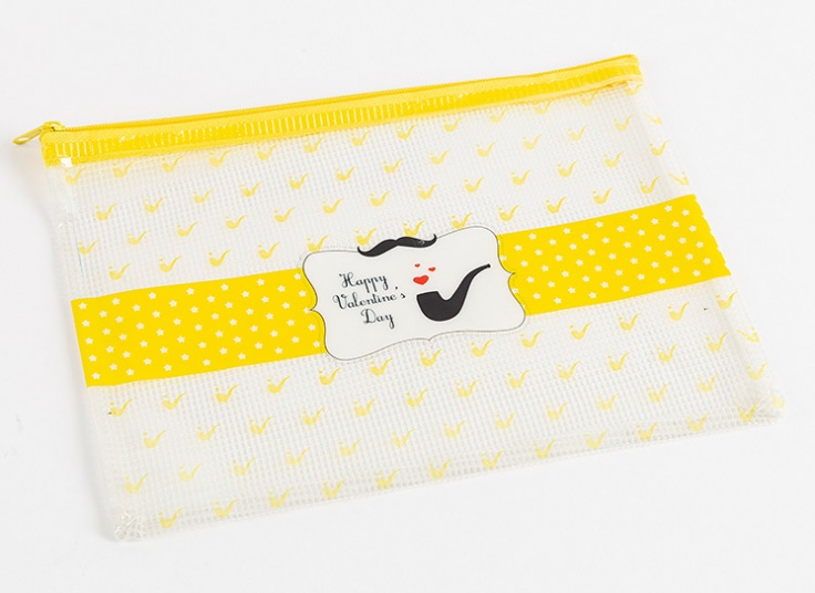 پوشه زیپ دار طرح فانتزی