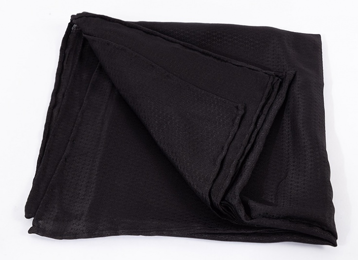 روسری مشکی طرحدار