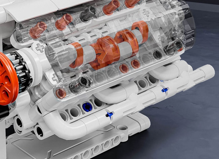 مدل ساختنی موتور ONEBOT V6