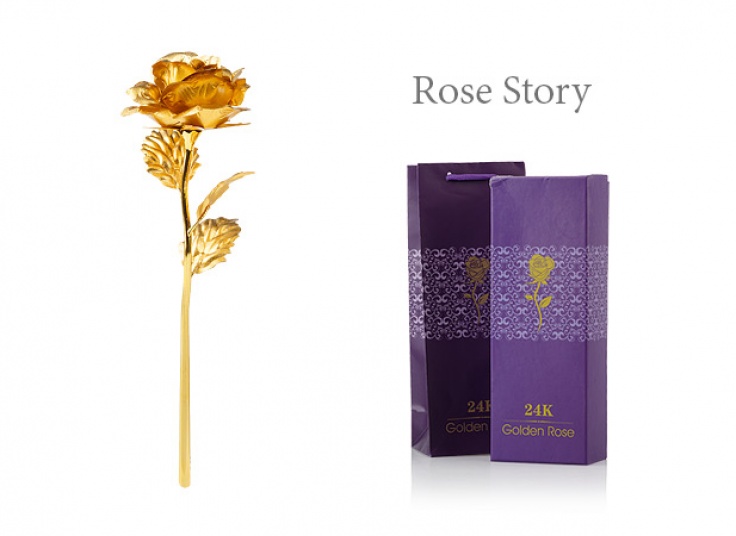 گل رز طلایی