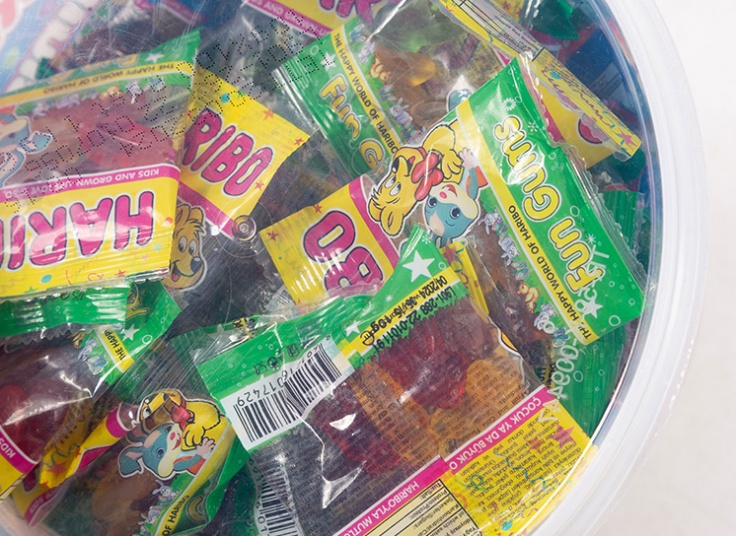 پاستیل سطلی Haribo Minis