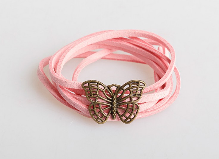 دستبند پلاک دار Butterfly