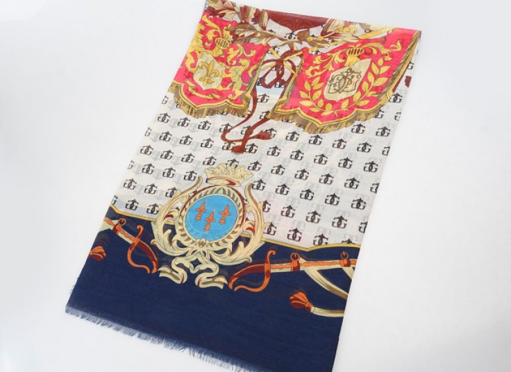 روسری قواره دار طرح Roberto Cavalli