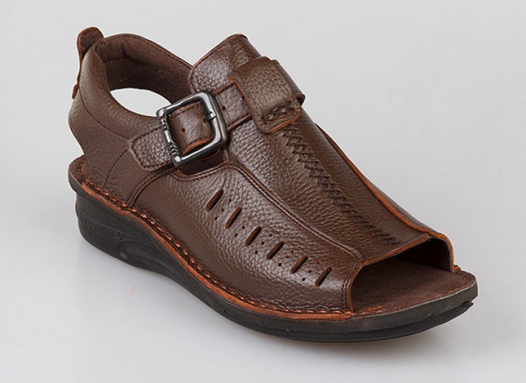 صندل چرم طبیعی مردانه NEGHIN