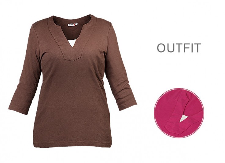 تیشرت آستین بلند رنانه Outfit