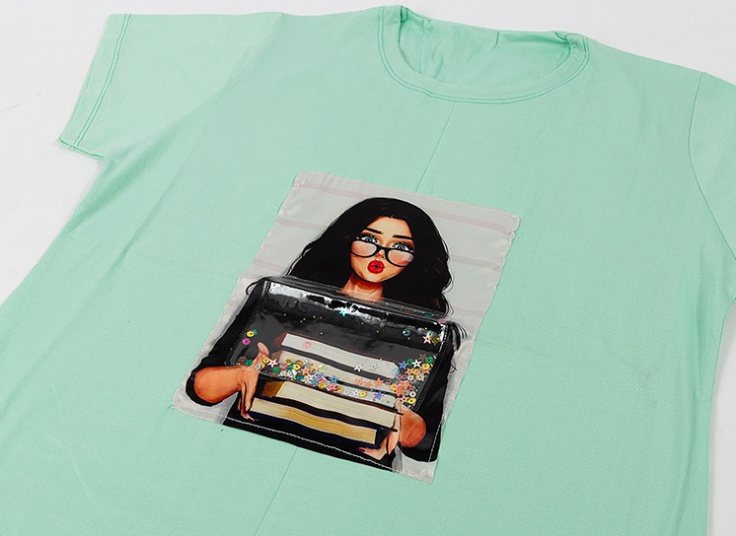 تیشرت آکواریومی زنانه