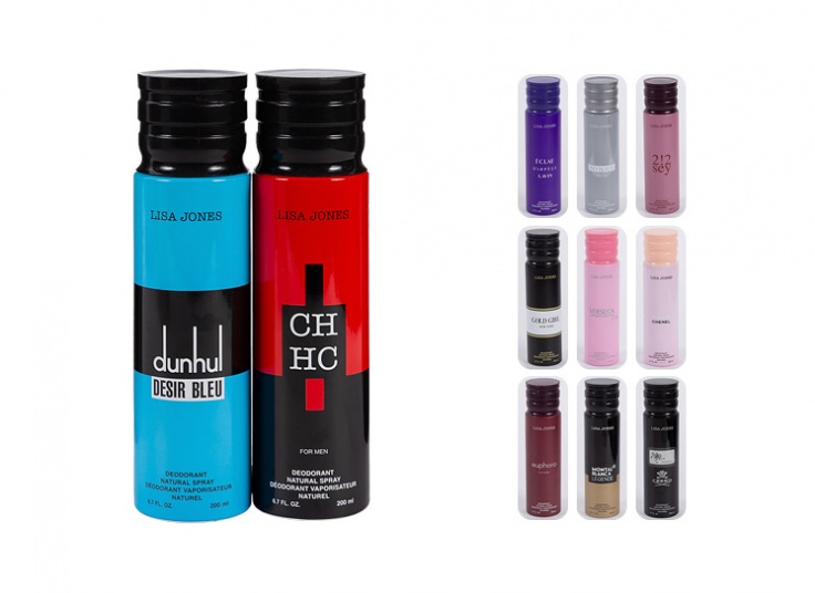 اسپری خوشبو کننده بدن Lisa jones