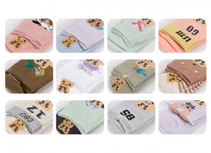 جوراب بچگانه Raccoon bear