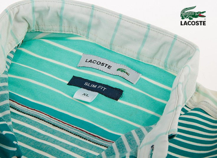 پیراهن راه راه مردانه LACOSTE