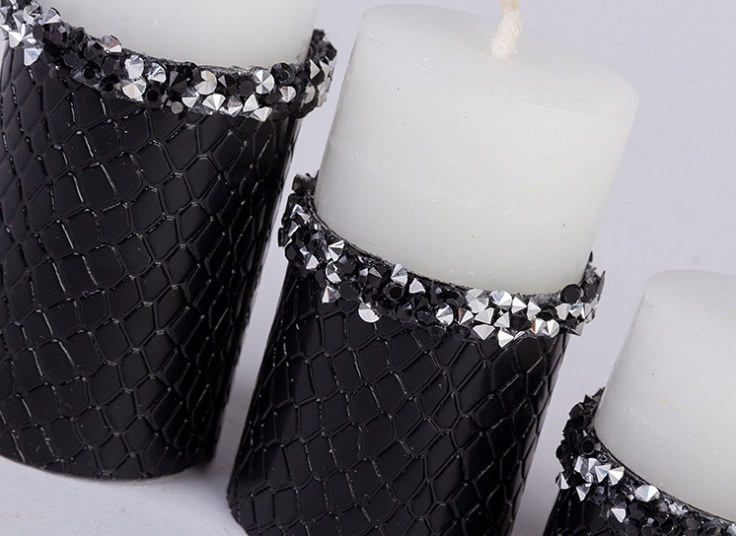 پکیج سه تایی شمع cylindric