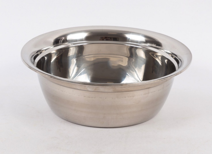 آبکش و لگن استیل Unique