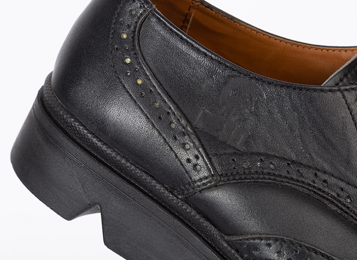 کفش چرمی مردانه طرح Diesel