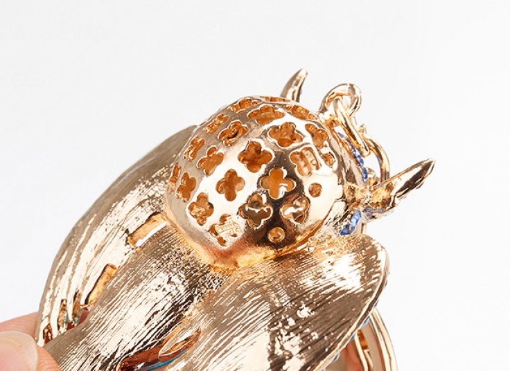 آویز کلید کریستالی Bird