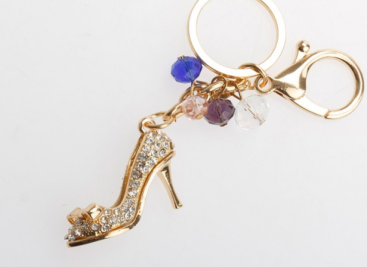 آویز کلید کریستالی Bird