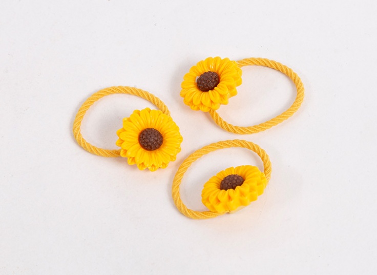 گیره و کش مو طرح آفتابگردان