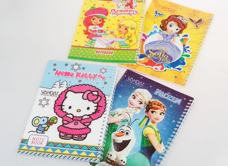 دفتر سیمی جلد فانتزی