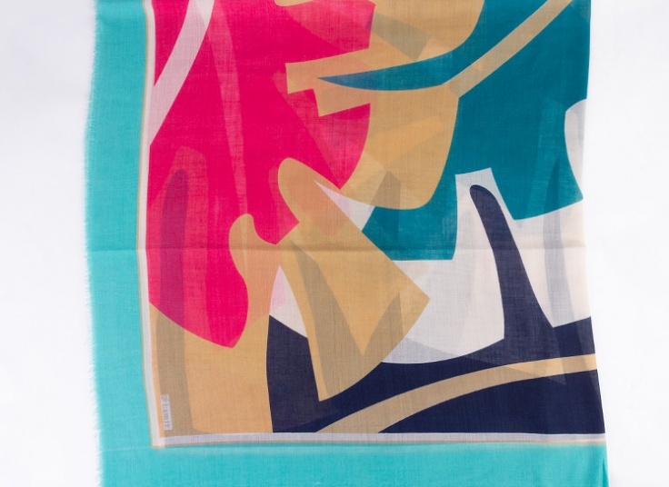 روسری آبرنگی Lamiz