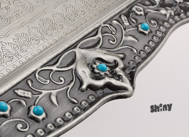 سینی پایه دار shiny