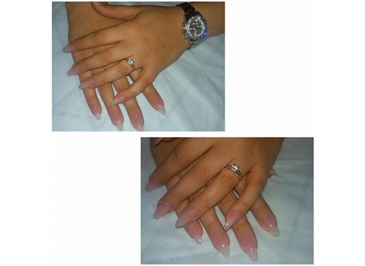 خدمات ناخن سالن زیبایی ارغوان