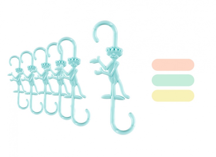 قلاب آویز لیوان مدل پلنگ صورتی