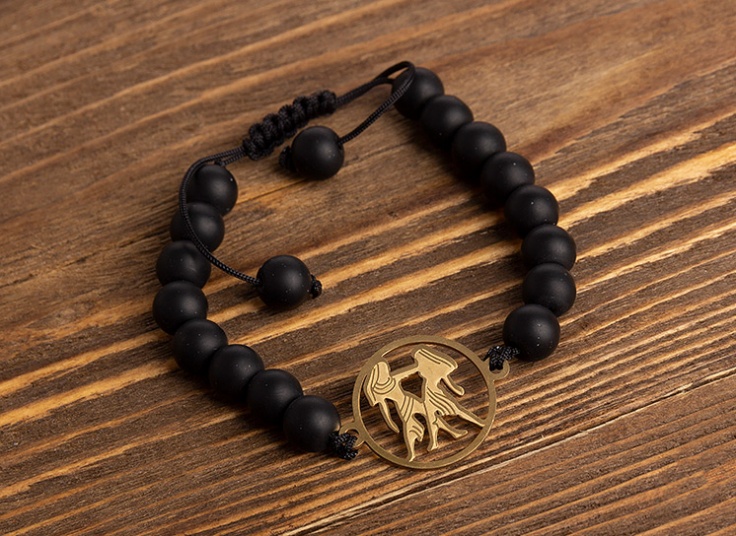 دستبند سنگی ماه تولد