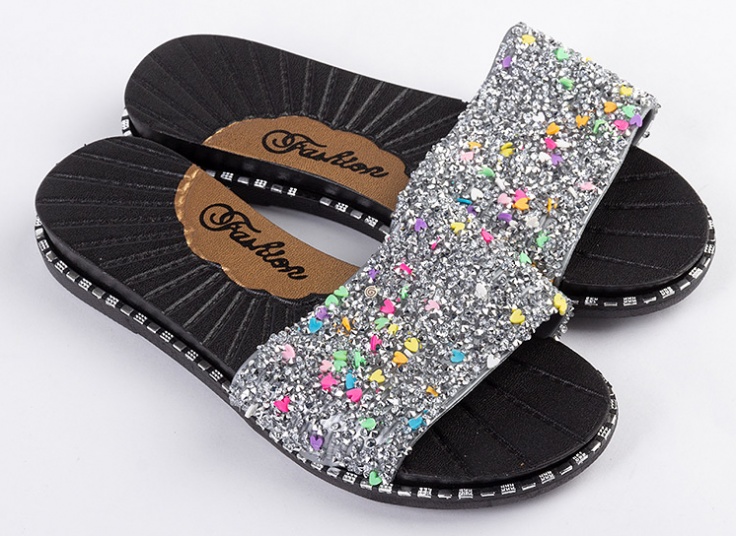 صندل زنانه نگین دار Fashion