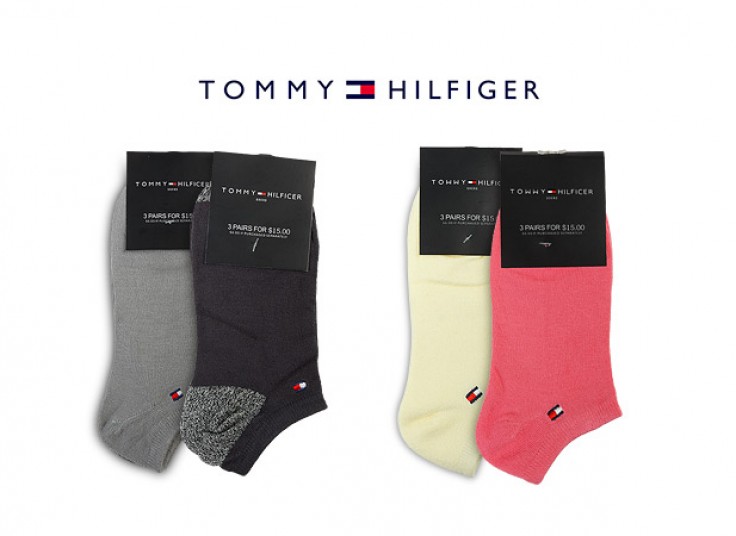 جوراب ساق کوتاه طرح TOMMY