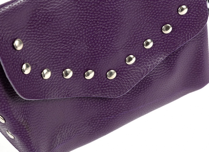 کیف دوشی پرچ دار