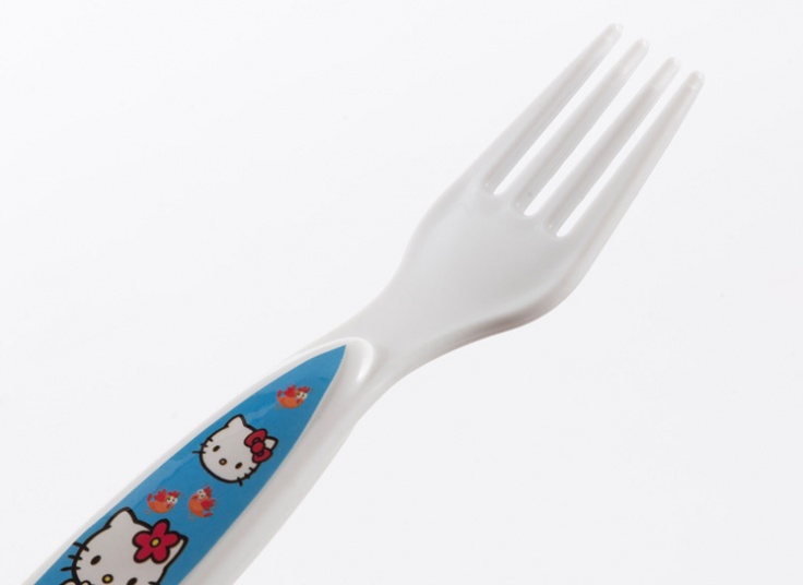 ست قاشق و چنگال بچگانه کارتونی