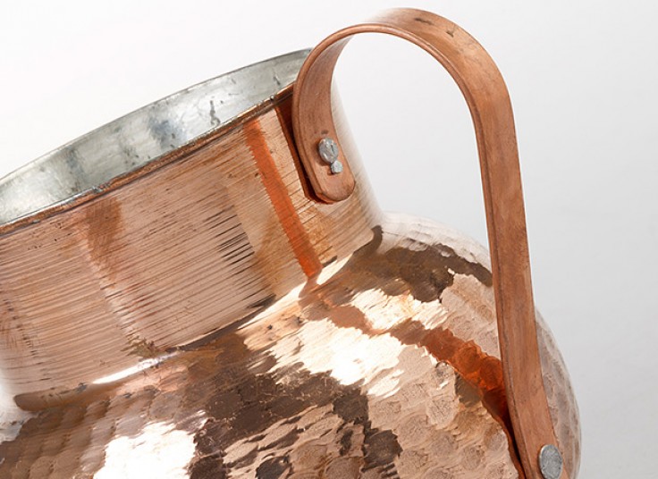 ظروف آشپزخانه مسی