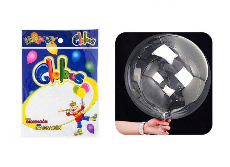 بادکنک شفاف بالونی