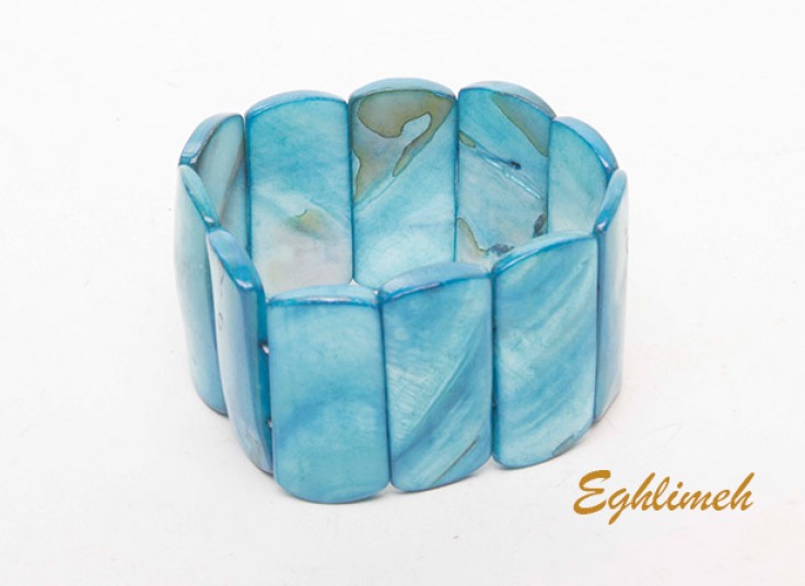 دستبند صدف طبیعی eghlimeh