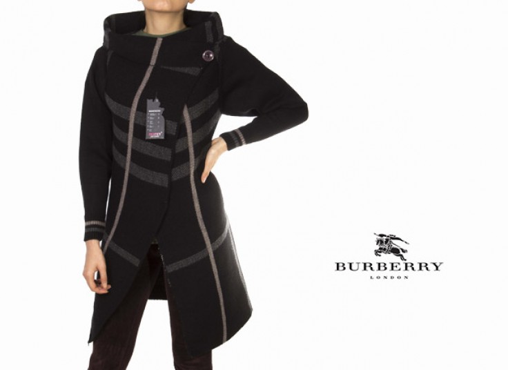 پانچو طرح Burberry