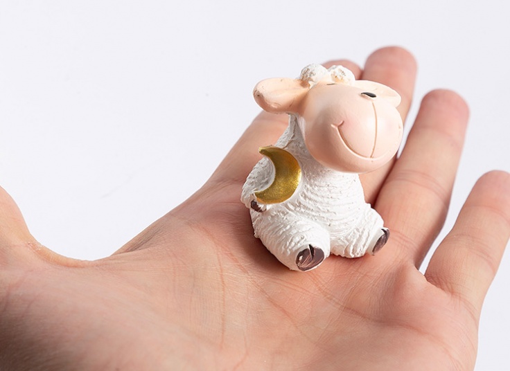 پک 6 عددی مجسمه گوسفند