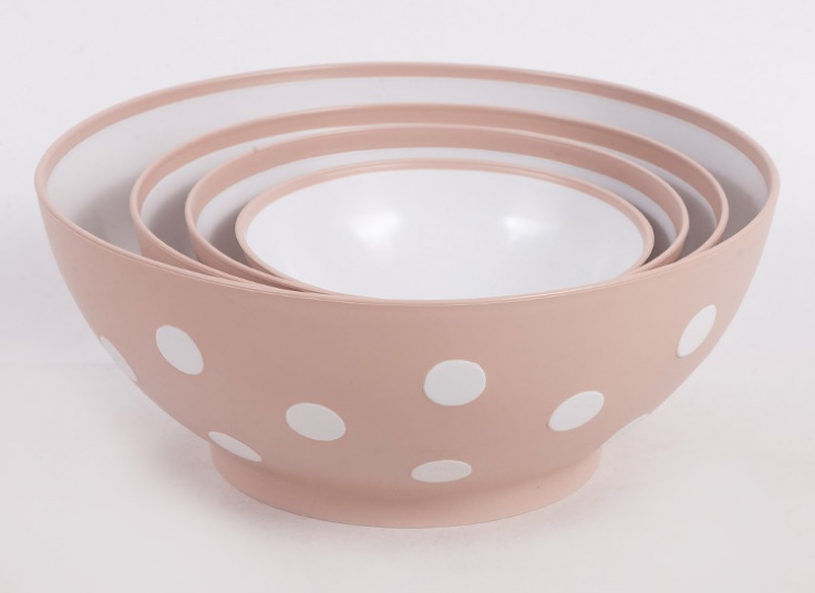 کاسه خالدار 4 تکه Ucsan