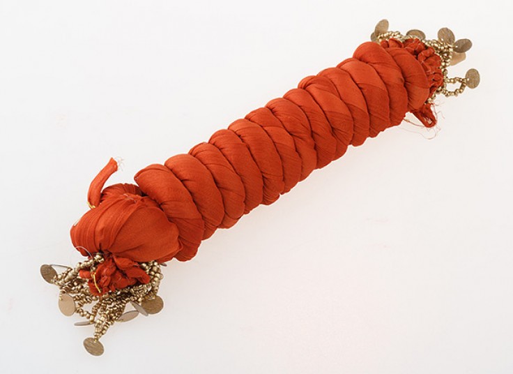 شال حریر مدل دورچین هندی