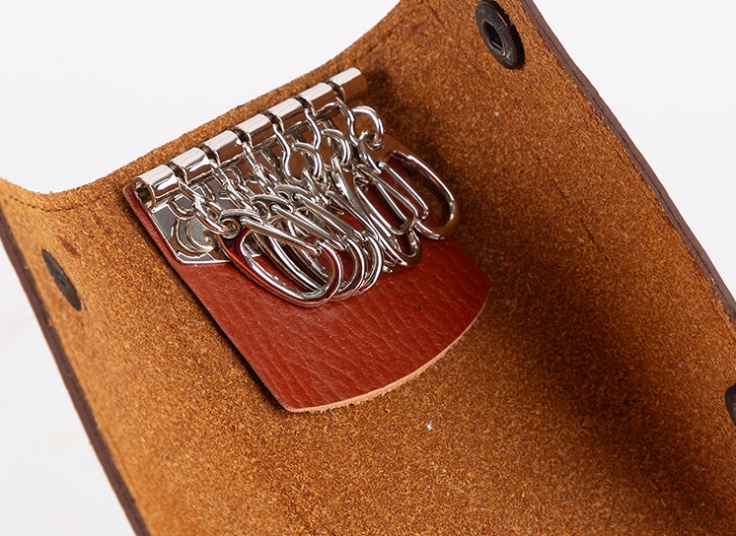 جاکلیدی چرم مدبردار