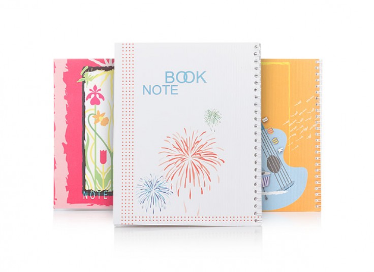 دفتر نقاشی سیمی طرحدار