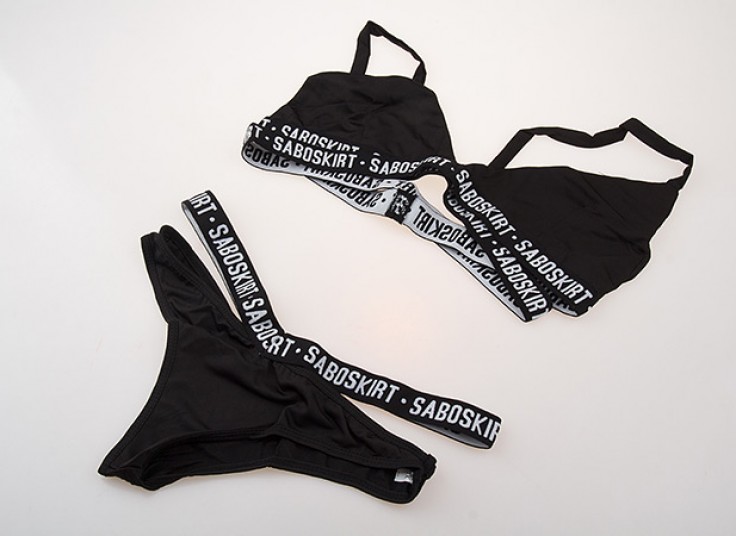 مایو دو تکه طرح SABOSKIRT