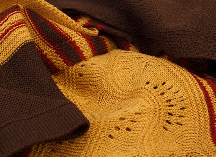 شال بافت زمستانی Geometric